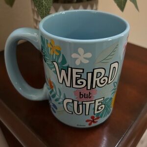 Disney “Weird but Cute” Ceramic mug featuring “Stitch”- Excellent condition